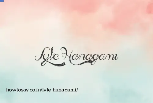 Lyle Hanagami