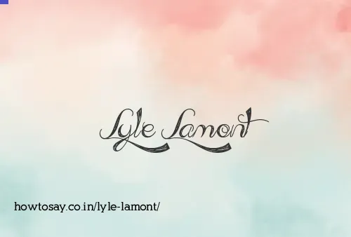 Lyle Lamont