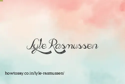 Lyle Rasmussen