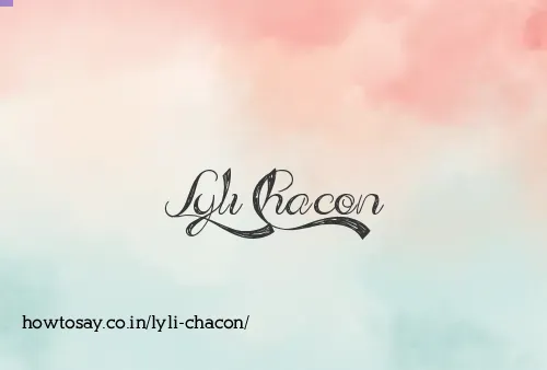 Lyli Chacon
