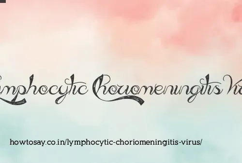 Lymphocytic Choriomeningitis Virus
