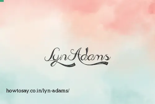 Lyn Adams