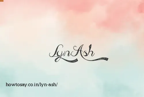 Lyn Ash