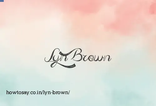 Lyn Brown