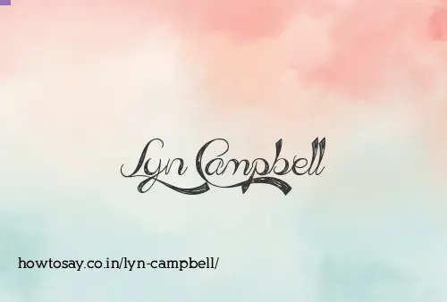 Lyn Campbell