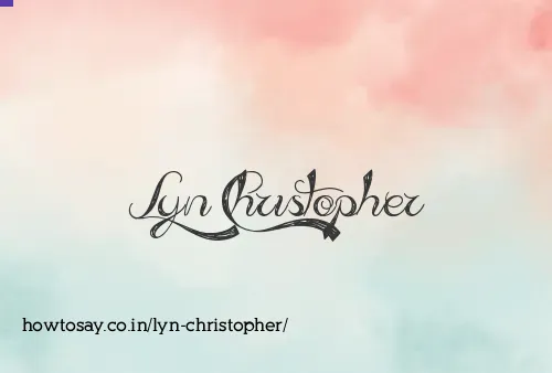 Lyn Christopher