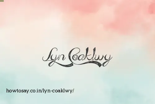 Lyn Coaklwy