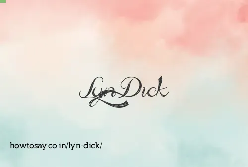 Lyn Dick