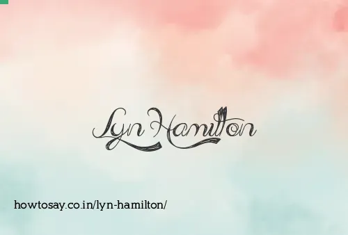 Lyn Hamilton