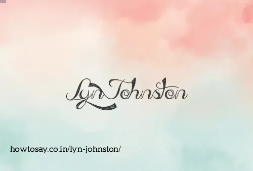 Lyn Johnston