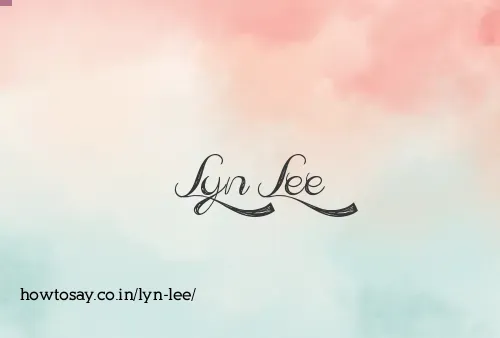 Lyn Lee