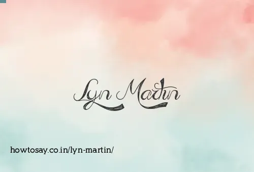Lyn Martin