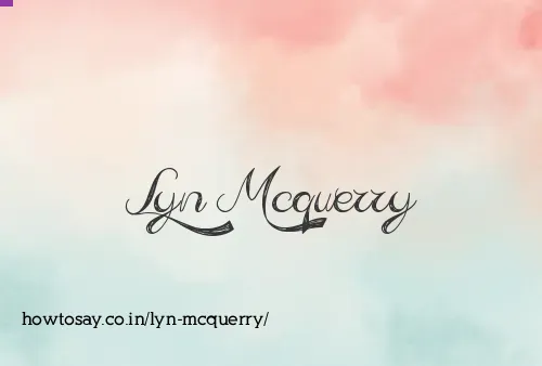 Lyn Mcquerry