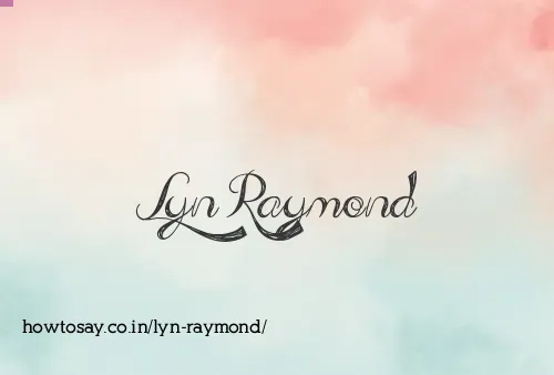 Lyn Raymond