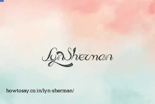 Lyn Sherman