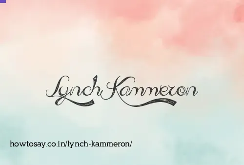 Lynch Kammeron