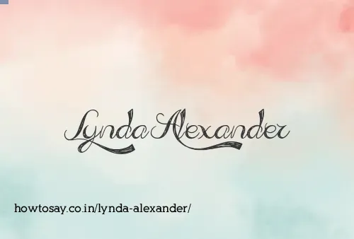 Lynda Alexander
