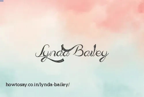 Lynda Bailey