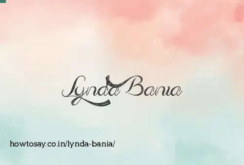 Lynda Bania