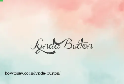 Lynda Burton