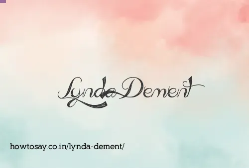 Lynda Dement