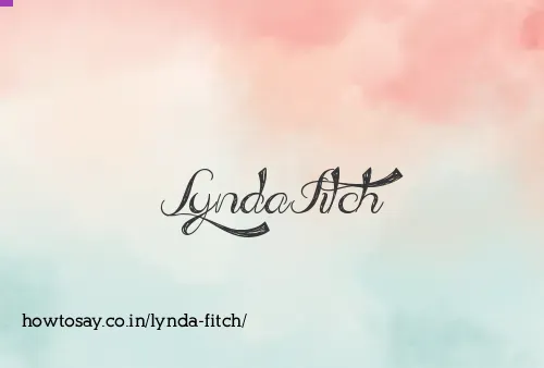 Lynda Fitch