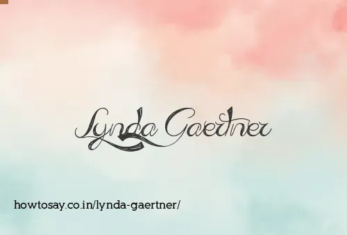 Lynda Gaertner