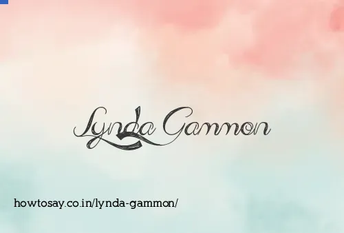 Lynda Gammon