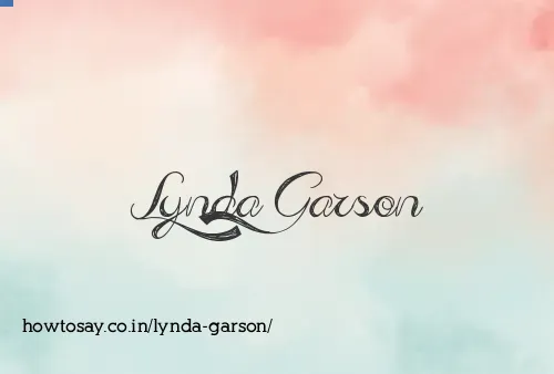 Lynda Garson