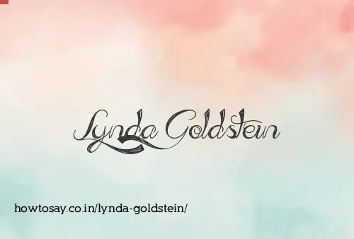 Lynda Goldstein