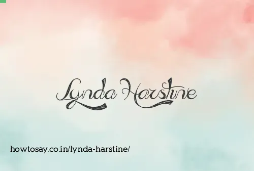 Lynda Harstine