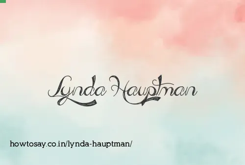 Lynda Hauptman