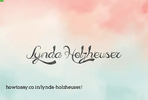 Lynda Holzheuser