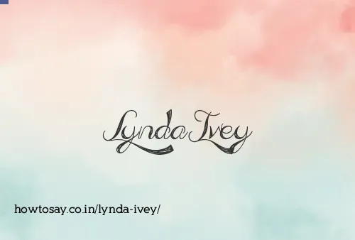 Lynda Ivey