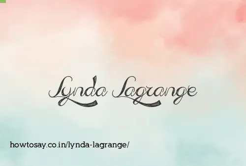 Lynda Lagrange