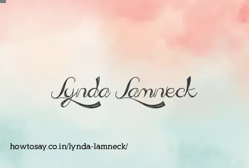 Lynda Lamneck