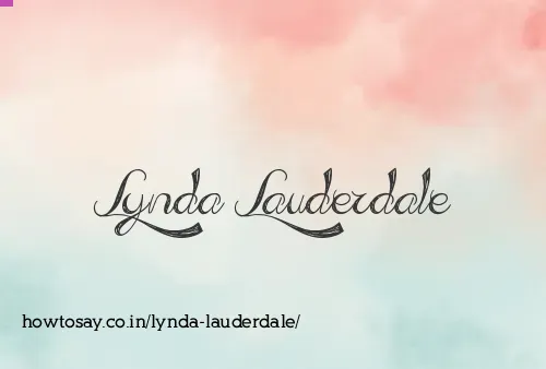 Lynda Lauderdale