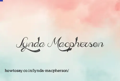 Lynda Macpherson