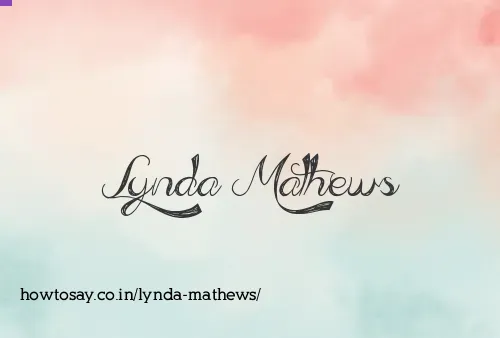 Lynda Mathews