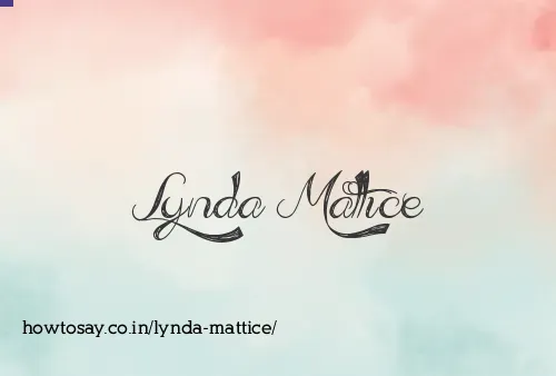 Lynda Mattice