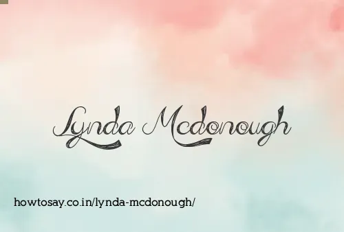 Lynda Mcdonough