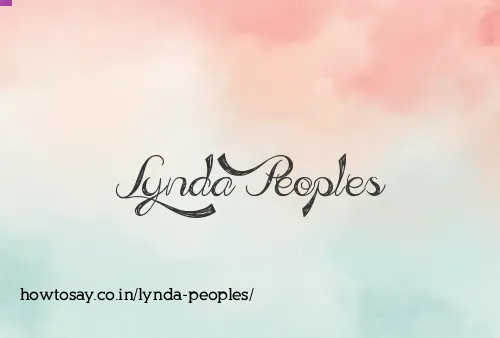 Lynda Peoples