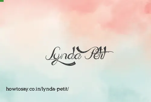 Lynda Petit