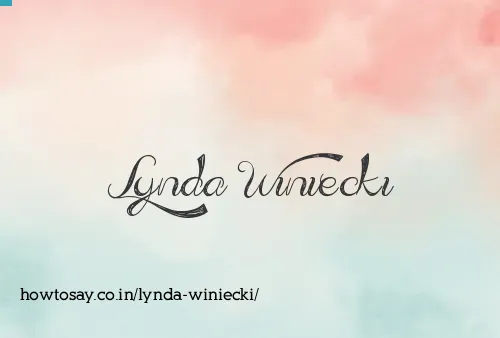 Lynda Winiecki