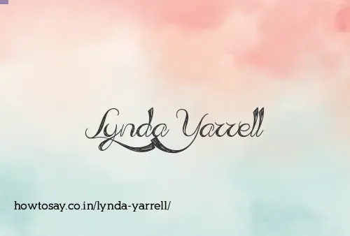 Lynda Yarrell