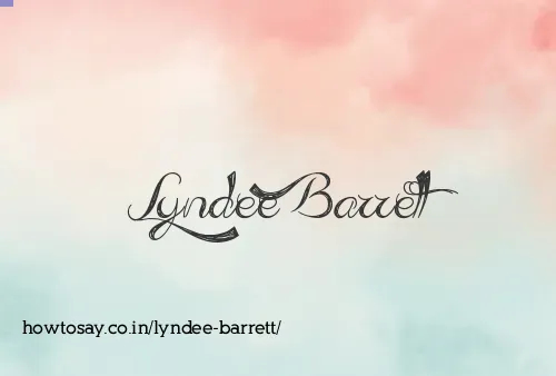 Lyndee Barrett
