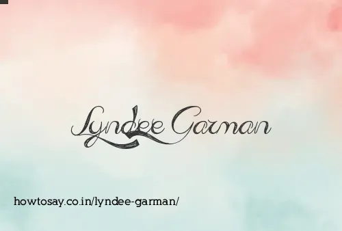 Lyndee Garman
