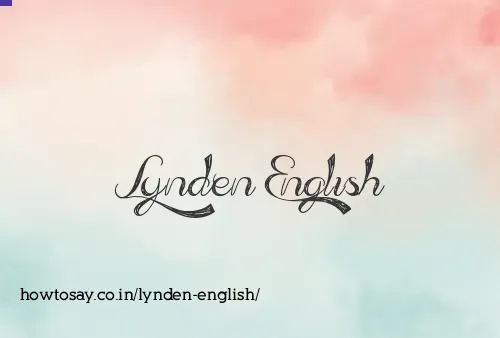 Lynden English