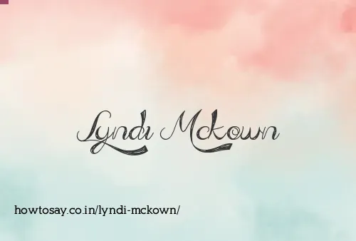 Lyndi Mckown