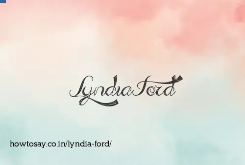 Lyndia Ford